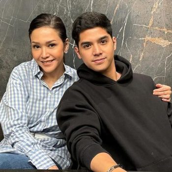 Tangkapan foto Maia Estianty dan Al Ghazali. (Sumber: Instagram)