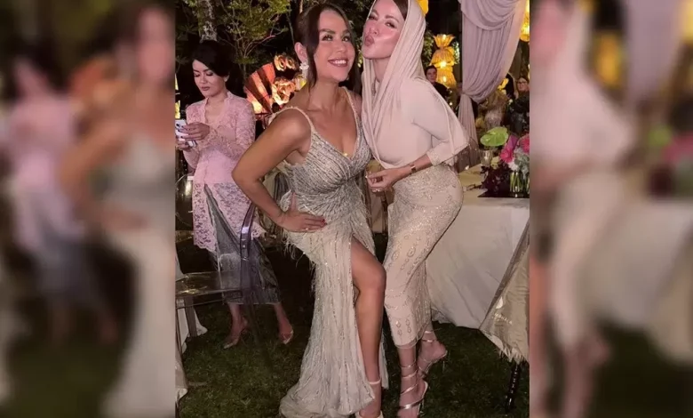 Tangkapan foto Olla Ramlan dan Melaney Ricardo. (Sumber: Instagram Melaney Ricardo)