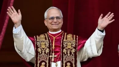 Tangkapan foto Robert Francis Prevost. (Sumber: X/ @Vatikannews)