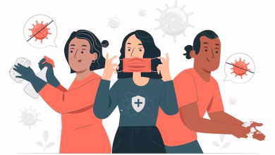 Ilustrasi Covid-19 (Sumber: Freepik)