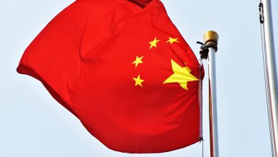 Tangkapan foto bendera China. (Sumber: Pixabay)