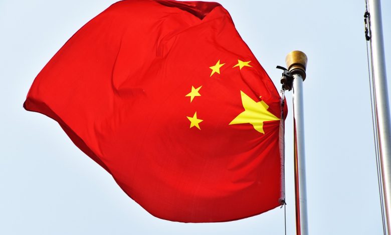 Tangkapan foto bendera China. (Sumber: Pixabay)