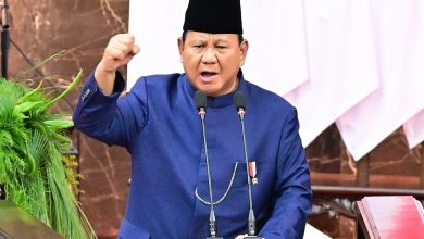 Tangkapan foto Prabowo. (Sumber: Dok. Setneg)