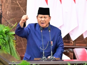Tangkapan foto Prabowo. (Sumber: Dok. Setneg)