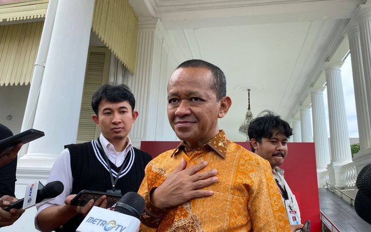 Tangkapan foto Menteri ESDM Bahlil Lahadalia. (Sumber: Golkarpedia)