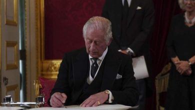 Tangkapan foto Raja Charles III (Sumber: Victoria Jones/Pool Photo via AP)