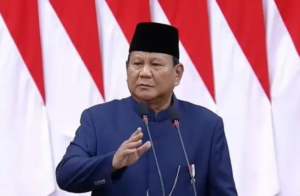 Tangkapan foto Prabowo Subianto. (Sumber: Dok. Setneg)