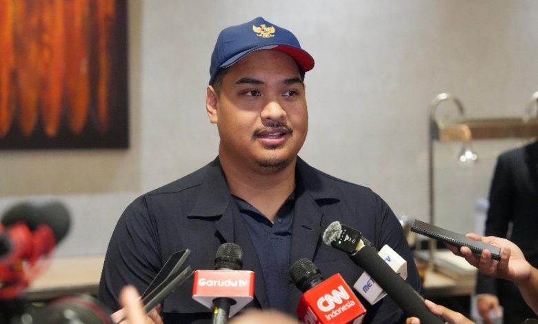Tangkapan foto Menpora, Dito Ariotedjo. (Sumber: Golkarpedia)