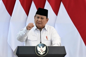 Tangkapan foto Prabowo Subianto. (Sumber: Dok. Setneg)