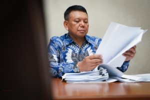 Tangkapan foto Wamensesneg, Bambang Eko Suhariyanto. (Sumber: Dok. Setneg)