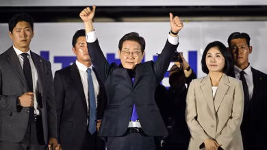 Tangkapan foto Presiden baru Korea Selatan, Lee Jae Myung. (Sumber: ABC News)