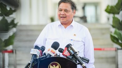 Tangkapan foto Airlangga Hartarto. (Sumber: Dok. Setneg)