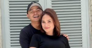 Tangkapan foto Komedian Wendi Cagur dan istrinya Revti Ayu. (Sumber: Instagram Revti Ayu)