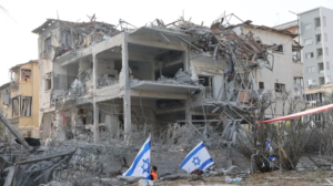 Tangkapan foto keadaan Israel setelah serangan Iran. (Sumber: Al Jazeera)