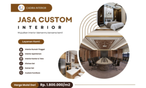 Inovasi Tanpa Batas, Jasa Interior Custom Tawarkan Sentuhan Personal di Setiap Ruang 2
