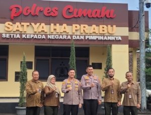 Jalin Sinergitas, Perhutani dan Polres Cimahi Koordinasi Keamanan Hutan di Cimahi