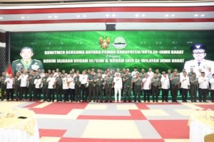 Wabup Sumedang Teken Komitmen Bersama TNI: Sinergi Kuat Pembangunan dan Ketahanan Wilayah