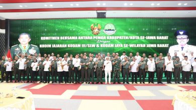 Wabup Sumedang Teken Komitmen Bersama TNI: Sinergi Kuat Pembangunan dan Ketahanan Wilayah