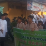 Menyambut Tahun Baru Islam 1447 H, Ratusan Santri dan Masyarakat Gelar Istigosah dan Pawai Ta'aruf