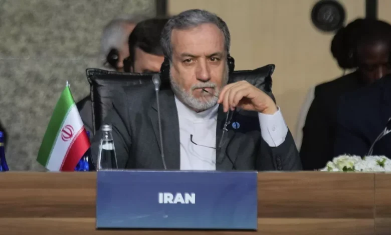 Tangkapan foto Menlu Iran, Abbas Araghchi. (Sumber: Sputnik)