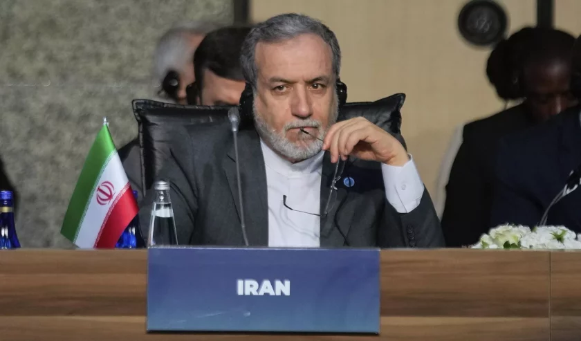 Tangkapan foto Menlu Iran, Abbas Araghchi. (Sumber: Sputnik)