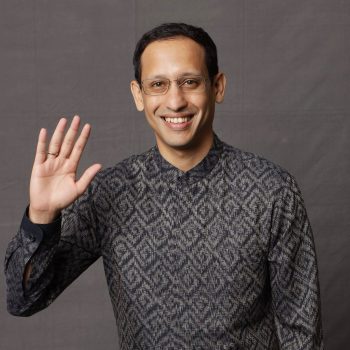 Tangkapan foto Nadiem Makarim. (Sumber: Istimewa)