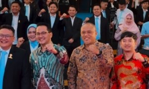 Pimpinan dan Anggota DPRD Hadiri Pelantikan BPC HIPMI Kota Cimahi 1