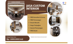 Desain Sesuai Selera, Jasa Custom Interior Jadi Solusi Rumah Impian 10