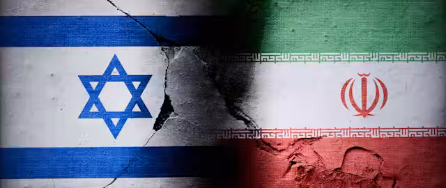 Gambar Israel dan Iran. (Sumber: Getty Images)