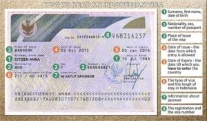 Tangkapan foto Visa Indonesia. (Sumber: Istimewa)