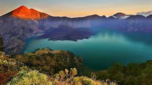 Tangkapan foto Gunung Rinjani. (Sumber: Dok. Rinjani)
