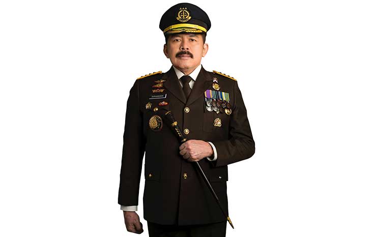 Tangkapan foto ST Burhanudin. (Sumber: