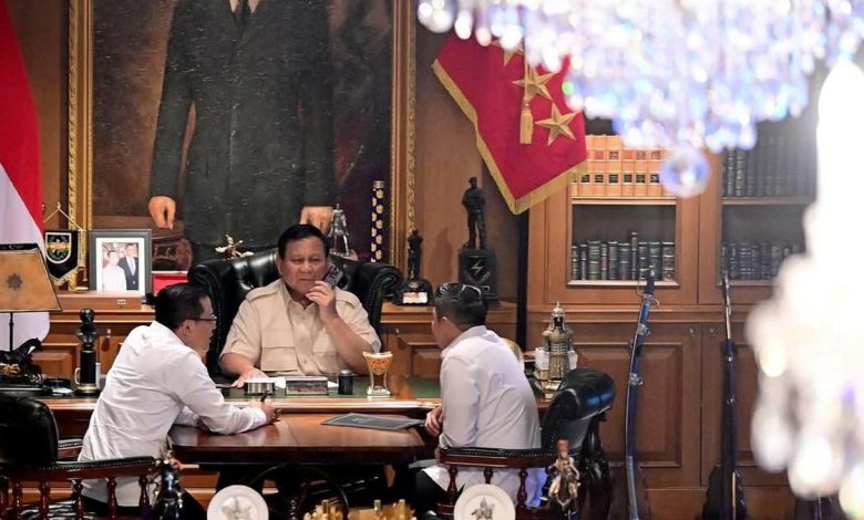 Tangkapan foto Presiden Prabowo Subianto. (Sumber: Dok, Ssekretariat Kabinet)