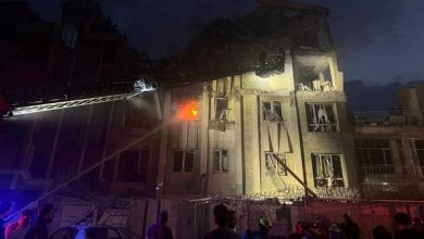 Tangkapan foto serangan Israel ke Iran. (Sumber: AFP)