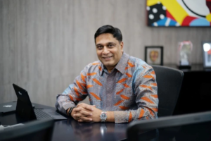 Tangkapan foto CEO Indosat Ooredoo Hutchison, Vikram Sinh. (Sumber: Istimewa)