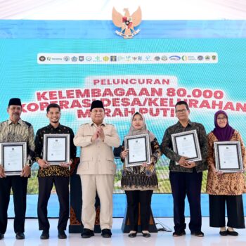 Tangkapan foto Prabowo Subianto. (Dok. Setneg)