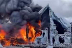 Tangkapan foto Panggung utama Tomorrowland. (Sumber: Tangkapan layar Youtube The Sun)