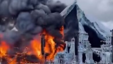 Tangkapan foto Panggung utama Tomorrowland. (Sumber: Tangkapan layar Youtube The Sun)