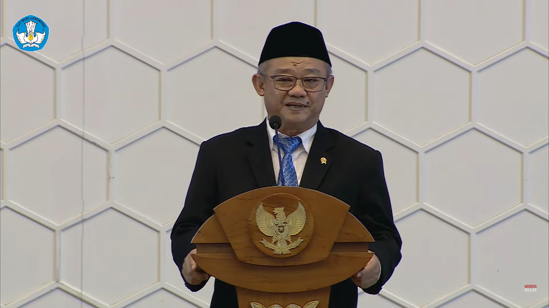 Tangkapan foto Mendikdasmen, Abdul Mu'ti. (Sumber: Dok. Muhamadiyyah)