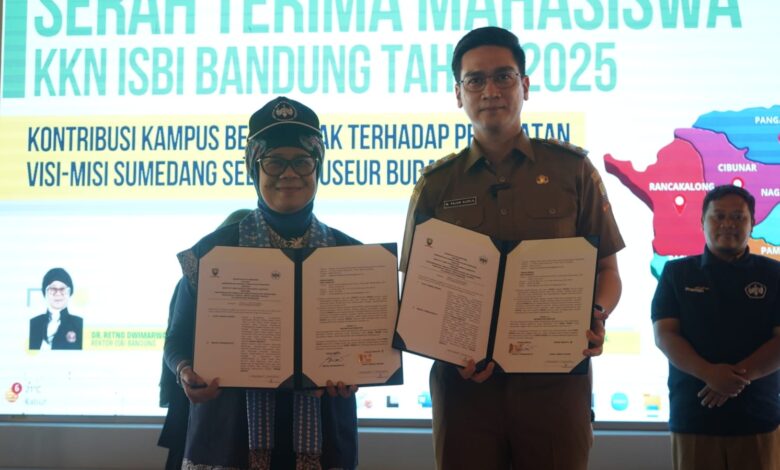 Mahasiswa ISBI KKN di Rancakalong: