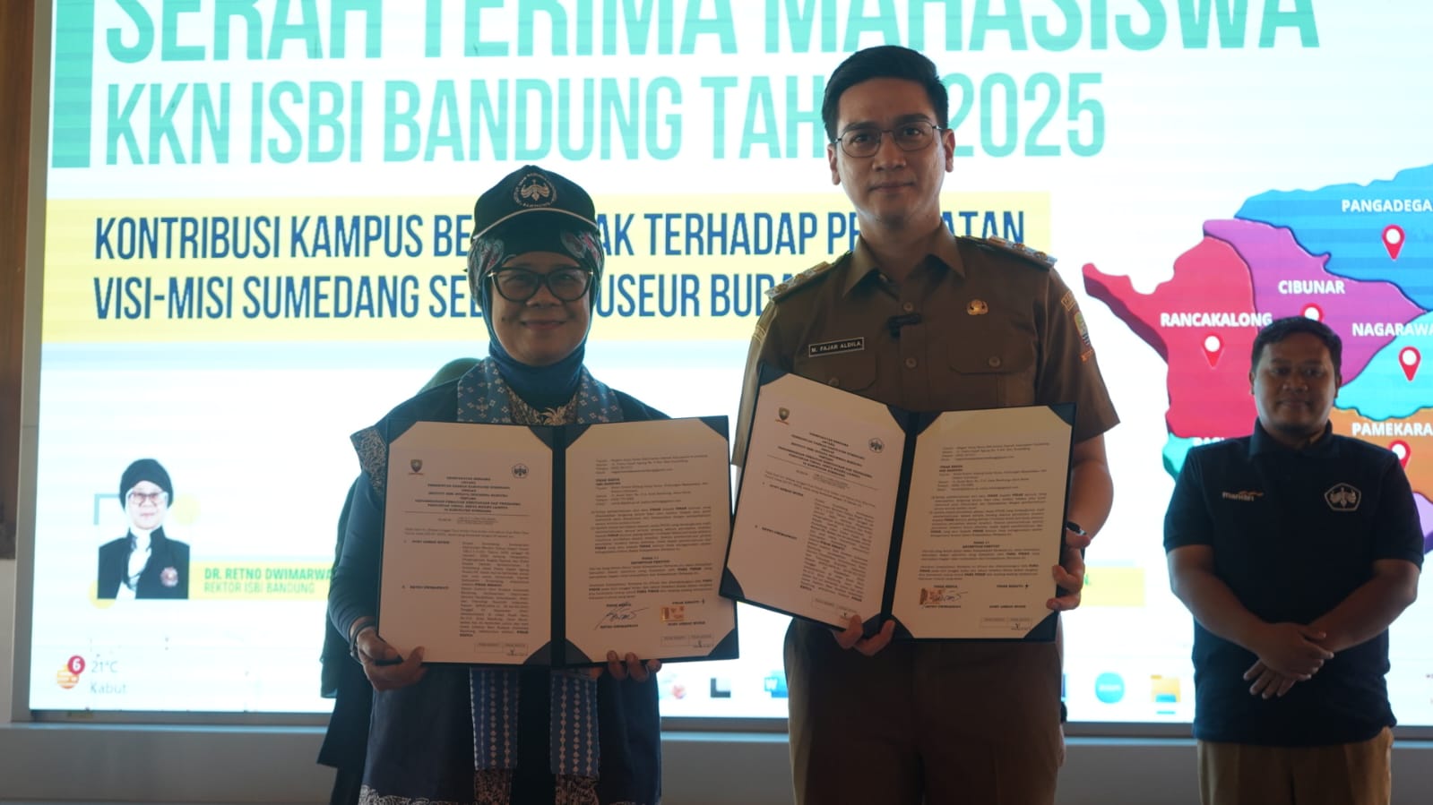 Mahasiswa ISBI KKN di Rancakalong: