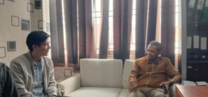 Kuasa Hukum Erfan Bramantyo saat menemui Kepala Seksi Pengendalian dan Penanganan Sengketa BPN KBB, Agung Adi Nurcahyo, Senin 7/07/2025.