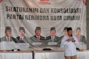 Ketua DPC Partai Gerindra Kota Cimahi, Bambang Purnomo.