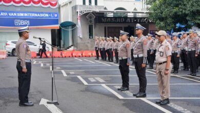 Tangkapan foto Apel Operasi Patuh. (Sumber: Dok. Korlantas Polri)