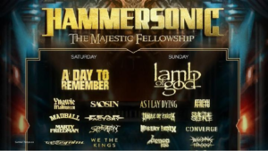 Poster festival Hammersonic. (Sumber: Iinstagram Hammersonic)