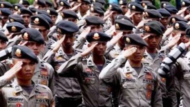 Tangkapan foto Polri. (Sumber: Dok. Polri)