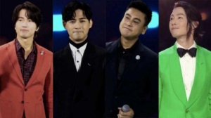 Tangkapan foto Jerry Yan, Vic Chou, Vanness Wu, dan Ken Chu. (Sumber: Jiangshu TV)