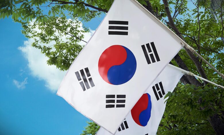 Gambar bendera Korea Selatan. (Sumber: Pixabay)