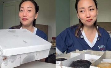 Tangkapan layat Nana Koot. (Sumber: TikTok Nana Koot)