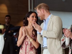 Tangkapan foto Harry dan Meghan Markle. (Sumber: Eric Charbonneau/Archewell Foundation via Getty Images)